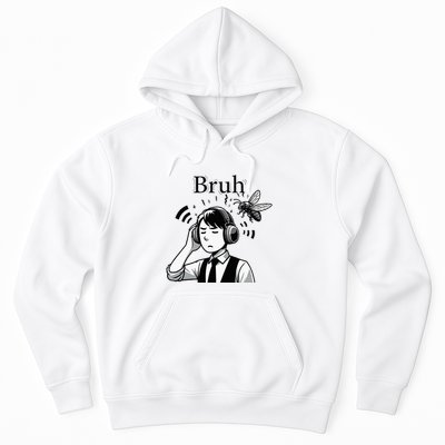 Bruh Cicadas Noise Funny Headset Cicada 2024 Cicada Killer Hoodie