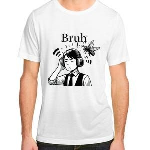 Bruh Cicadas Noise Funny Headset Cicada 2024 Cicada Killer Adult ChromaSoft Performance T-Shirt