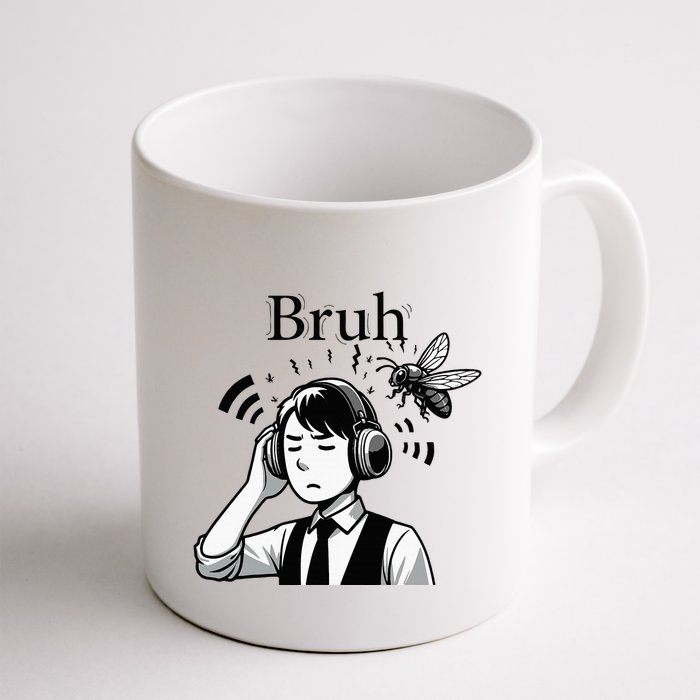 Bruh Cicadas Noise Funny Headset Cicada 2024 Cicada Killer Mug
