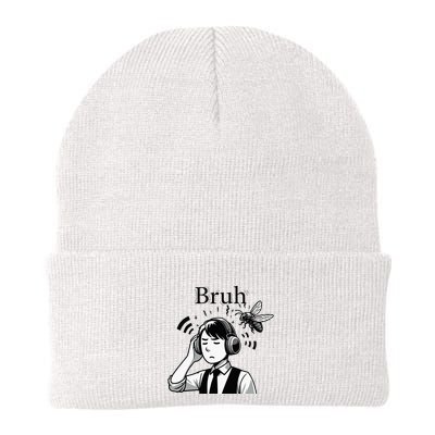 Bruh Cicadas Noise Funny Headset Cicada 2024 Cicada Killer Beanie