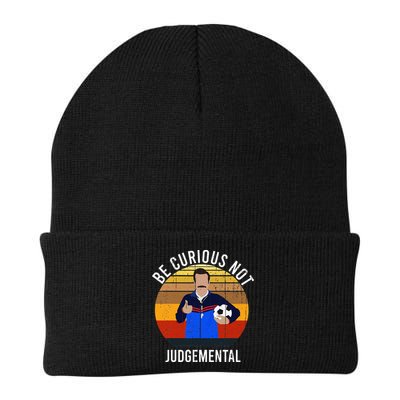 Be Curious Not Judgemental Inspirational Vintage Retro Beanie