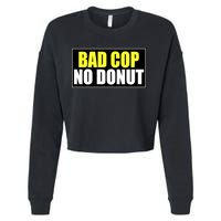 Bad Cop No Donut Cropped Pullover Crew