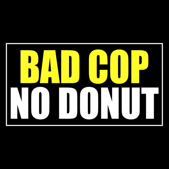 Bad Cop No Donut Wool Snapback Cap