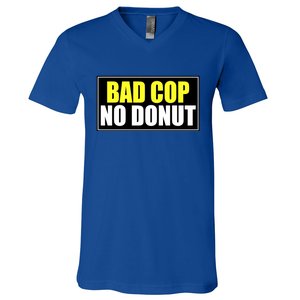 Bad Cop No Donut V-Neck T-Shirt