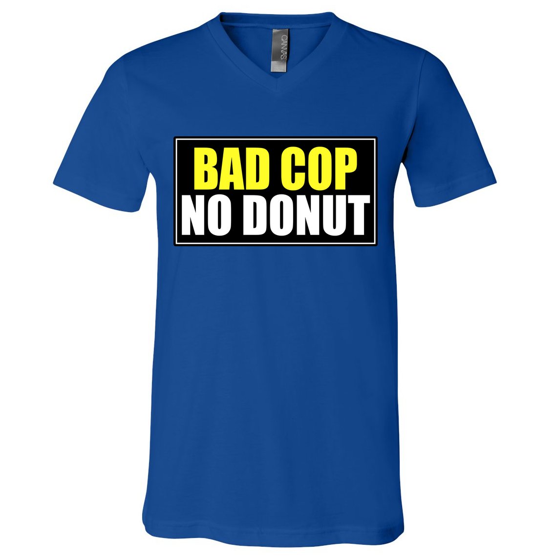 Bad Cop No Donut V-Neck T-Shirt