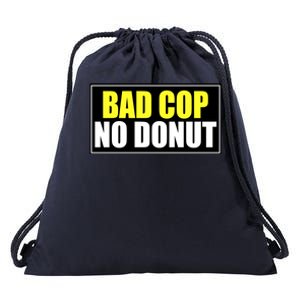 Bad Cop No Donut Drawstring Bag