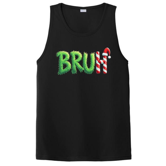 Bruh Christmas Ns Funny Christmas Humor Meme PosiCharge Competitor Tank