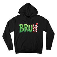 Bruh Christmas Ns Funny Christmas Humor Meme Tall Hoodie