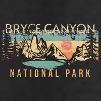 Bryce Canyon National Park 7 Panel Mesh Trucker Snapback Hat