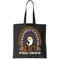 Boo Crew Nurse Halloween for NICU Nurses RN Ghost Tote Bag