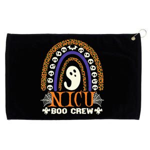 Boo Crew Nurse Halloween for NICU Nurses RN Ghost Grommeted Golf Towel