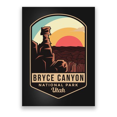 Bryce Canyon National Park Hiking Utah Tourist Souvenirs Cool Gift Poster