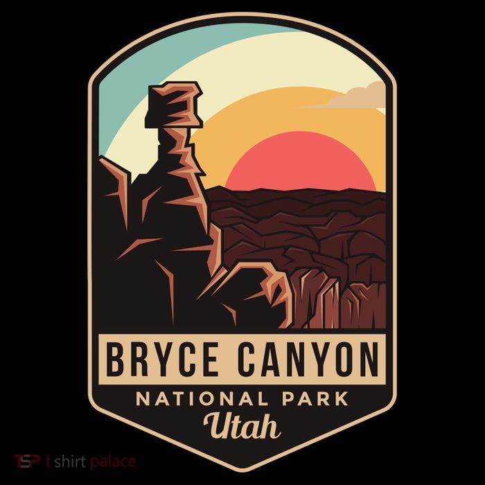 Bryce Canyon National Park Hiking Utah Tourist Souvenirs Cool Gift Poster