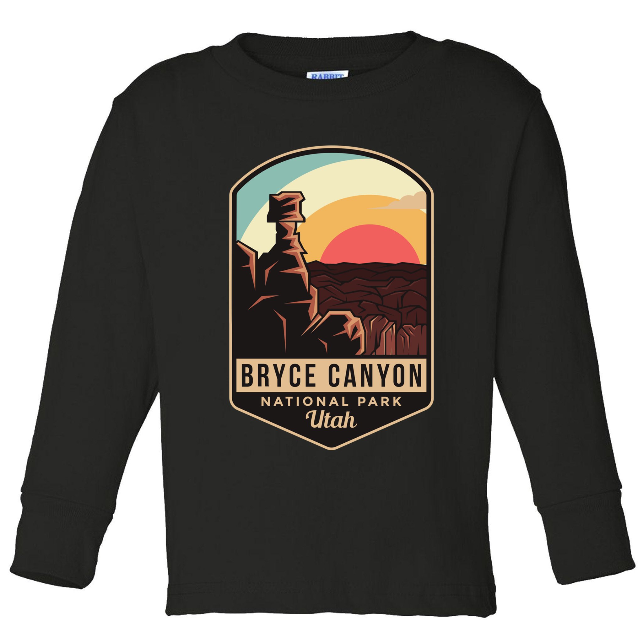 Bryce Canyon National Park Hiking Utah Tourist Souvenirs Cool Gift Toddler Long Sleeve Shirt