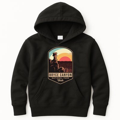 Bryce Canyon National Park Hiking Utah Tourist Souvenirs Cool Gift Kids Hoodie