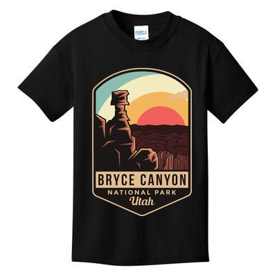 Bryce Canyon National Park Hiking Utah Tourist Souvenirs Cool Gift Kids T-Shirt