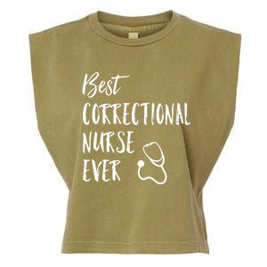 Best Correctional Nurse Ever National Nurses Week Great Gift Garment-Dyed Women's Muscle Tee