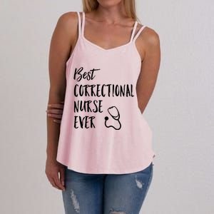 Best Correctional Nurse Ever National Nurses Week Great Gift Women's Strappy Tank