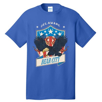 Bear City National Delaware Day Gift Tall T-Shirt