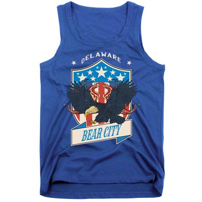 Bear City National Delaware Day Gift Tank Top