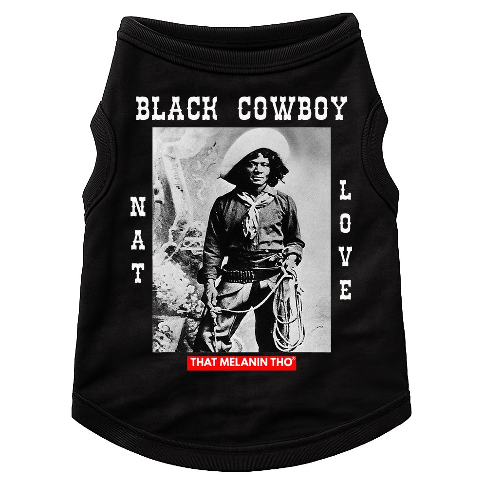 Black Cowboy Nat Love African American Cowboys Doggie Tank
