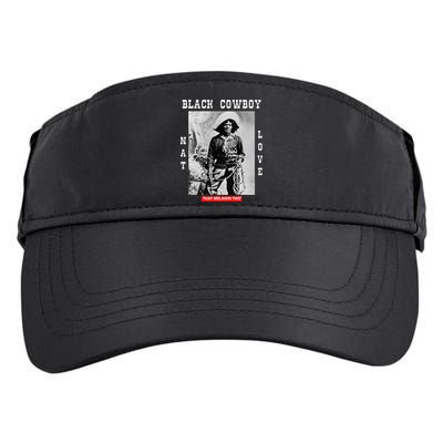 Black Cowboy Nat Love African American Cowboys Adult Drive Performance Visor