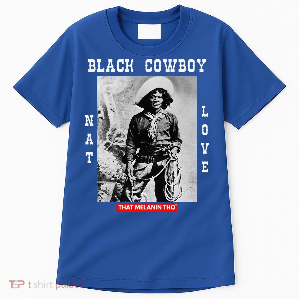 Black Cowboy Nat Love African American Cowboys Tall T-Shirt