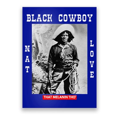 Black Cowboy Nat Love African American Cowboys Poster