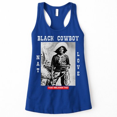 Black Cowboy Nat Love African American Cowboys Womens Tank Top