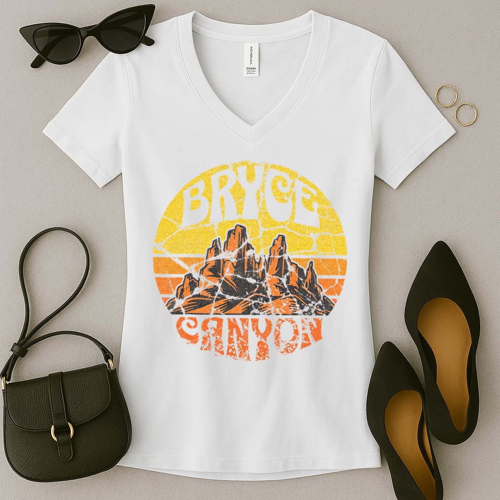 Bryce Canyon National Park Women's V-Neck T-Shirt