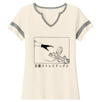 Bungo Chuuya Nakahara Ladies Halftime Notch Neck Tee