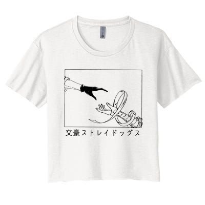 Bungo Chuuya Nakahara Women's Crop Top Tee