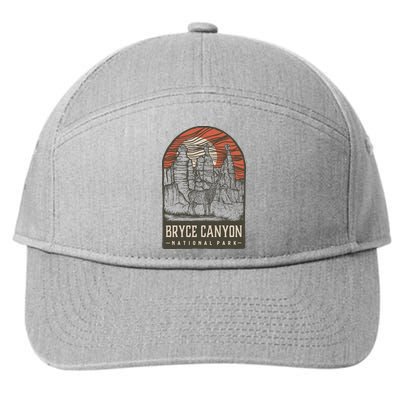 Bryce Canyon National Park 7-Panel Snapback Hat