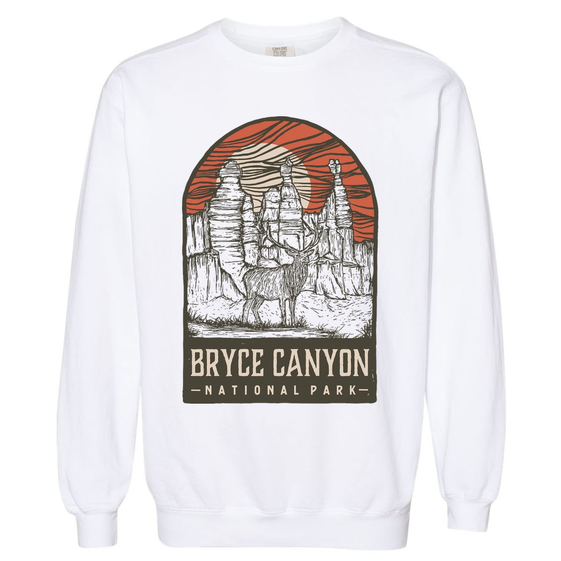 Bryce Canyon National Park Garment-Dyed Sweatshirt
