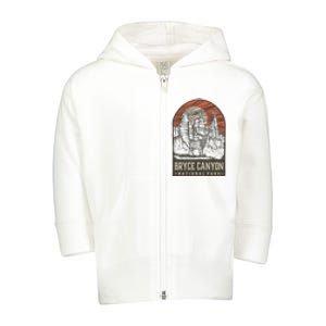 Bryce Canyon National Park Toddler Zip Fleece Hoodie