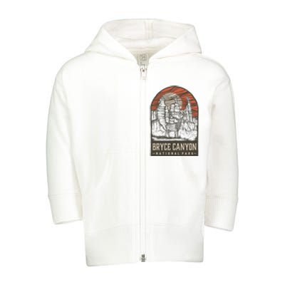 Bryce Canyon National Park Toddler Zip Fleece Hoodie