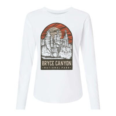 Bryce Canyon National Park Womens Cotton Relaxed Long Sleeve T-Shirt