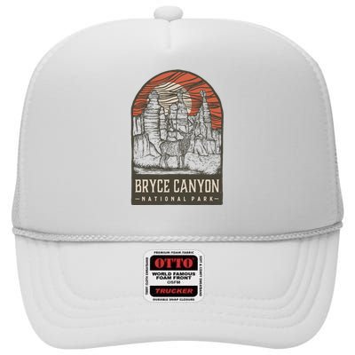 Bryce Canyon National Park High Crown Mesh Back Trucker Hat