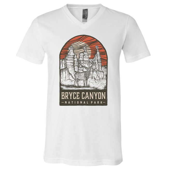 Bryce Canyon National Park V-Neck T-Shirt