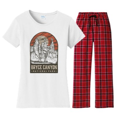 Bryce Canyon National Park Women's Flannel Pajama Set