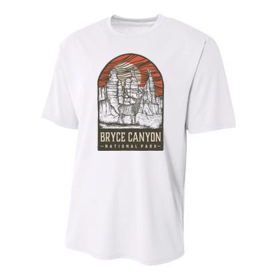 Bryce Canyon National Park Youth Performance Sprint T-Shirt