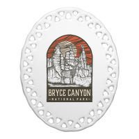 Bryce Canyon National Park Ceramic Oval Ornament