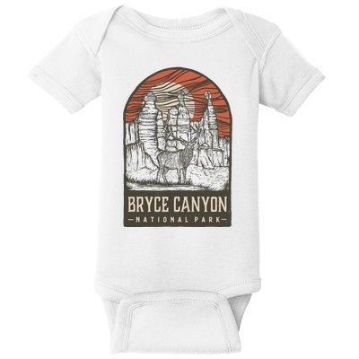 Bryce Canyon National Park Baby Bodysuit