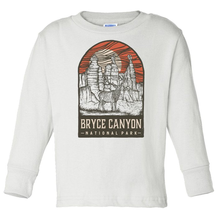 Bryce Canyon National Park Toddler Long Sleeve Shirt