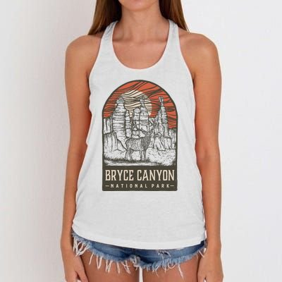 Bryce Canyon National Park Women's Knotted Racerback Tank