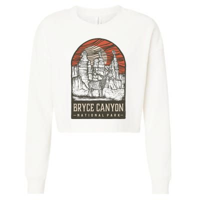 Bryce Canyon National Park Cropped Pullover Crew