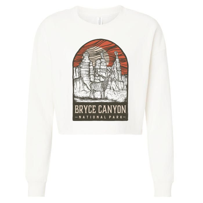 Bryce Canyon National Park Cropped Pullover Crew