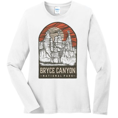 Bryce Canyon National Park Ladies Long Sleeve Shirt