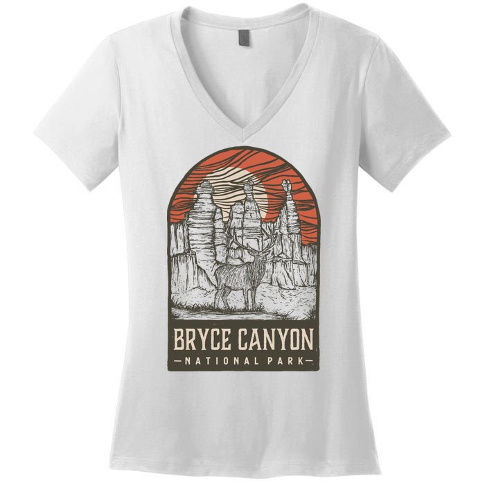 Bryce Canyon National Park Women's V-Neck T-Shirt