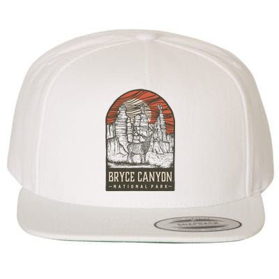 Bryce Canyon National Park Wool Snapback Cap